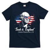Suck It England Funny 4th Of July George Washington 1776 T-Shirt