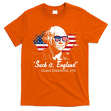 Suck It England Funny 4th Of July George Washington 1776 T-Shirt