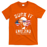 Suck It England Funny 4th Of July George Washington 1776 T-Shirt