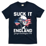 Suck It England Funny 4th Of July George Washington 1776 T-Shirt