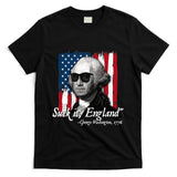 Suck It England Funny George Washington Usa Flag 4th Of July T-Shirt