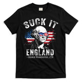 Suck It Funny England 4th Of July George Washington Funny T-Shirt