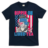Sippin On Liberty 4th of July Abraham Lincoln T-Shirt