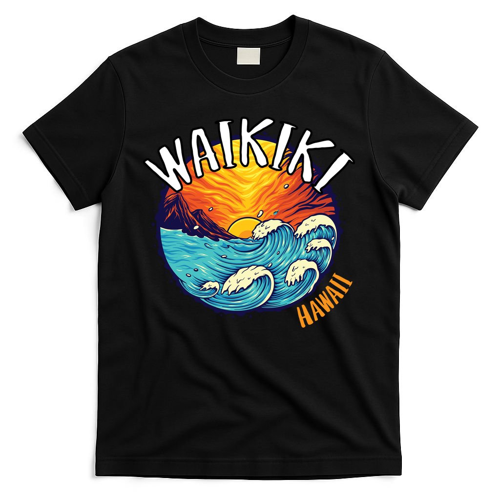 Summer In Waikiki Hawaii T-Shirt