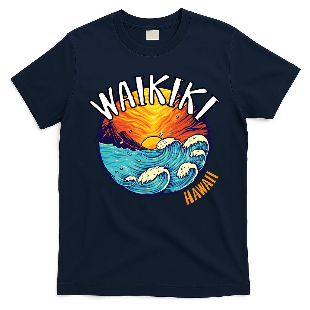 Summer In Waikiki Hawaii T-Shirt