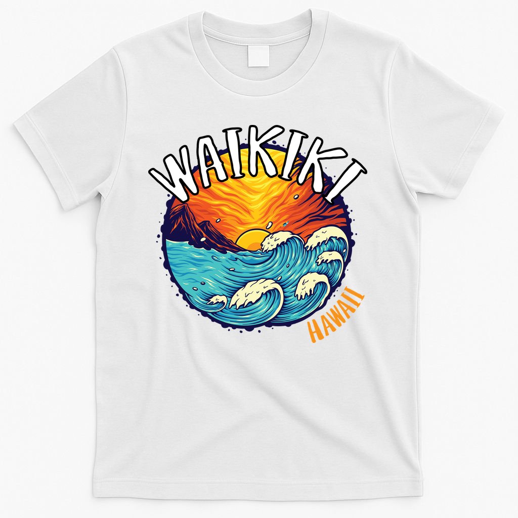 Summer In Waikiki Hawaii T-Shirt