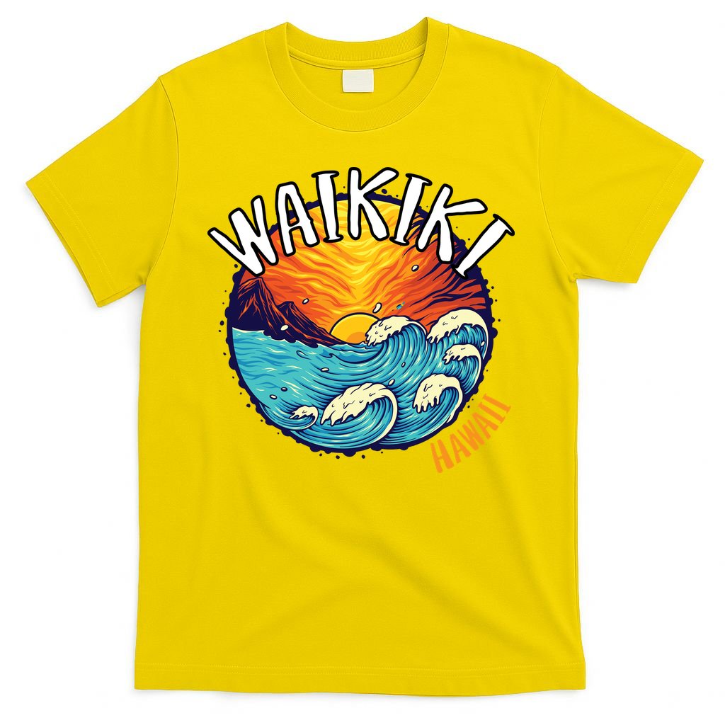 Summer In Waikiki Hawaii T-Shirt