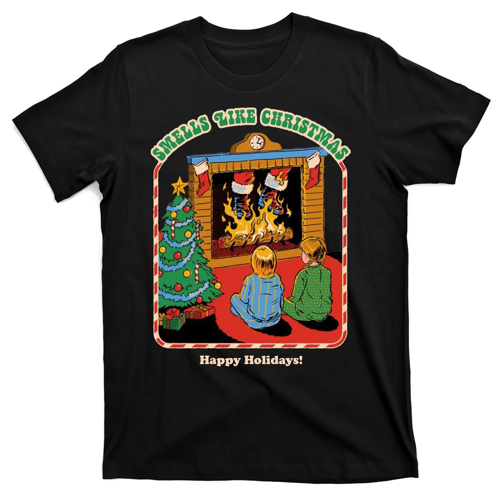Smells Like Christmas Happy Holidays T-Shirt