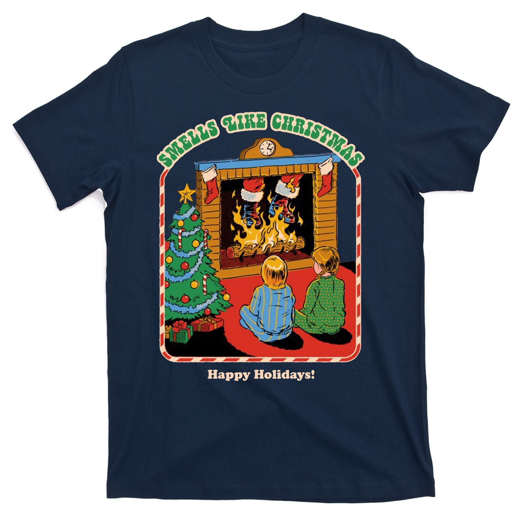 Smells Like Christmas Happy Holidays T-Shirt