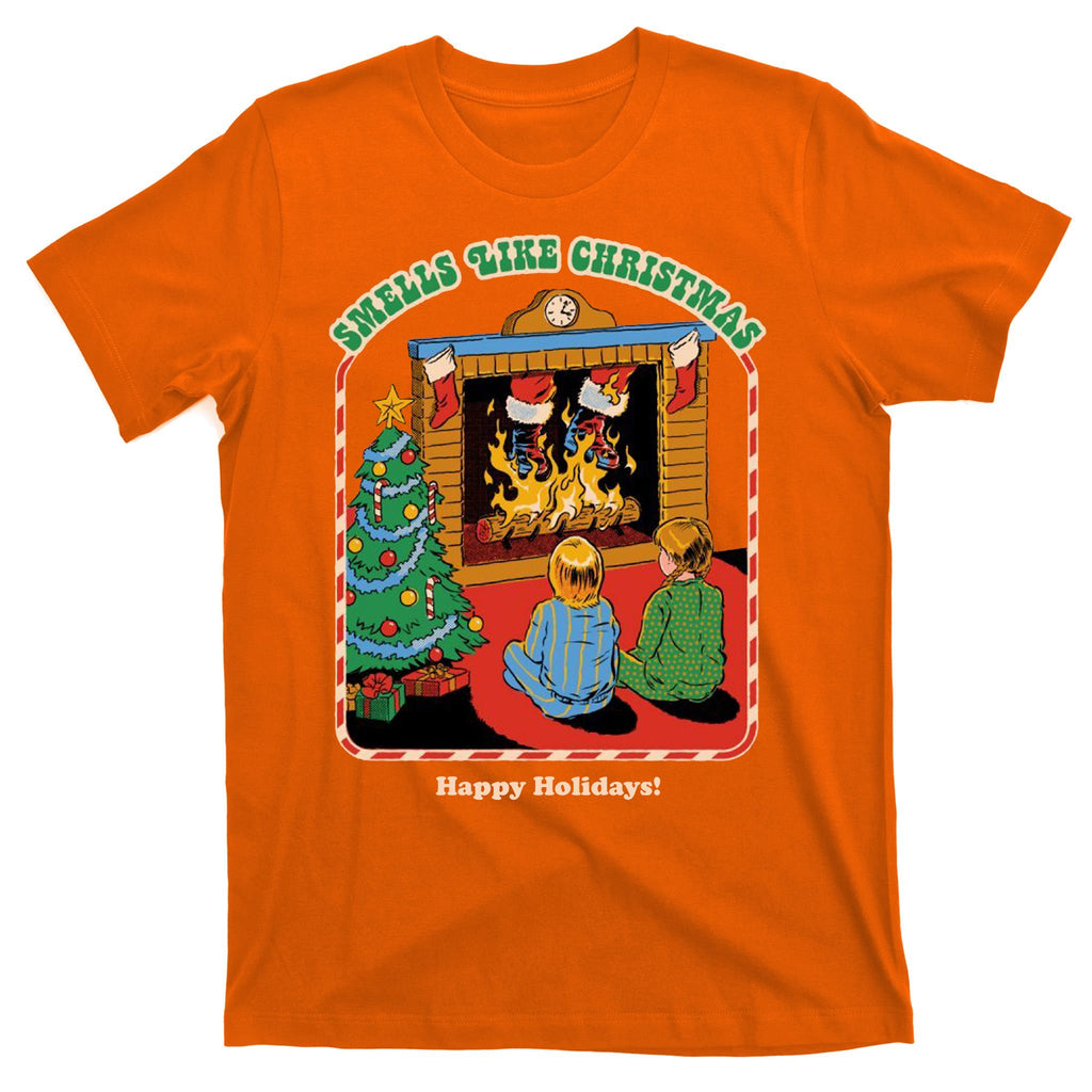 Smells Like Christmas Happy Holidays T-Shirt