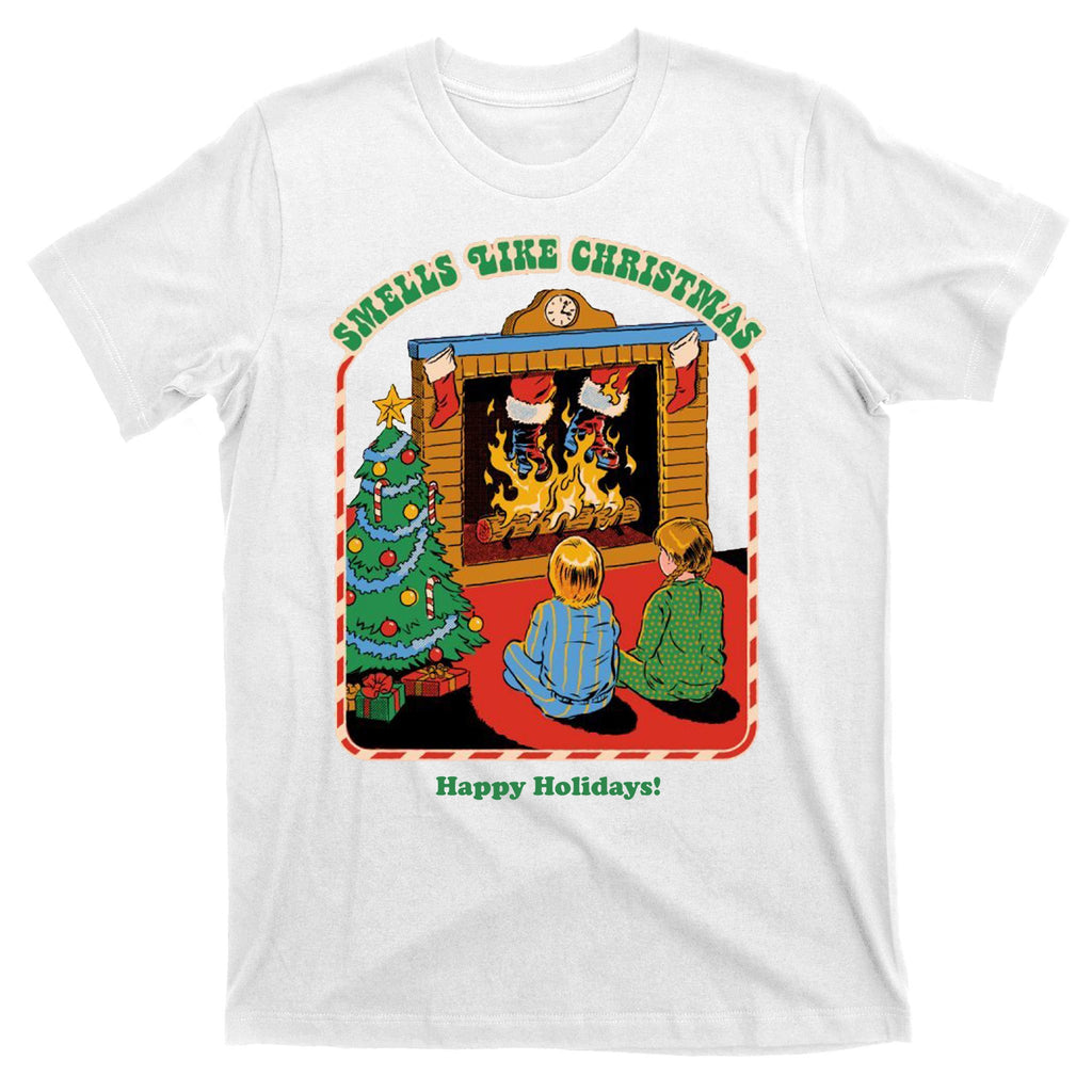 Smells Like Christmas Happy Holidays T-Shirt