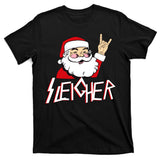 Sleigher Santa Rocks T-Shirt
