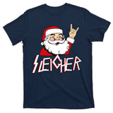 Sleigher Santa Rocks T-Shirt