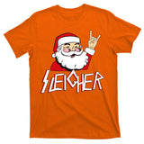 Sleigher Santa Rocks T-Shirt