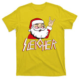 Sleigher Santa Rocks T-Shirt
