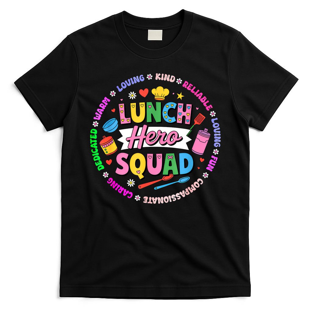 School Lunch Hero Squad T-Shirt