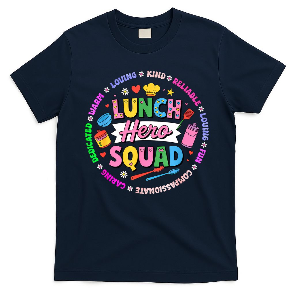 School Lunch Hero Squad T-Shirt