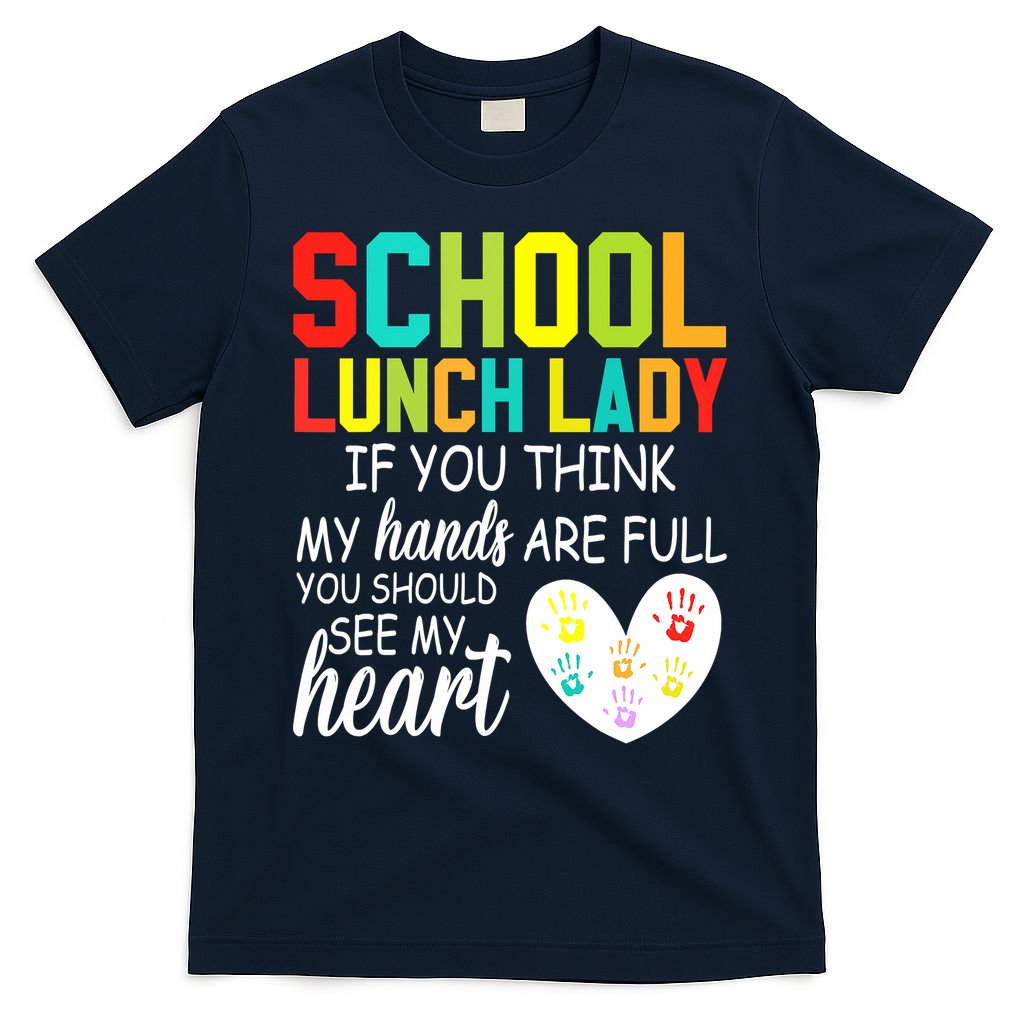 School Lunch Lady Squad Funny School T-Shirt