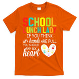 School Lunch Lady Squad Funny School T-Shirt