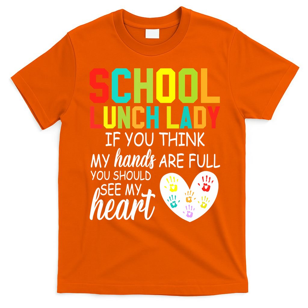 School Lunch Lady Squad Funny School T-Shirt