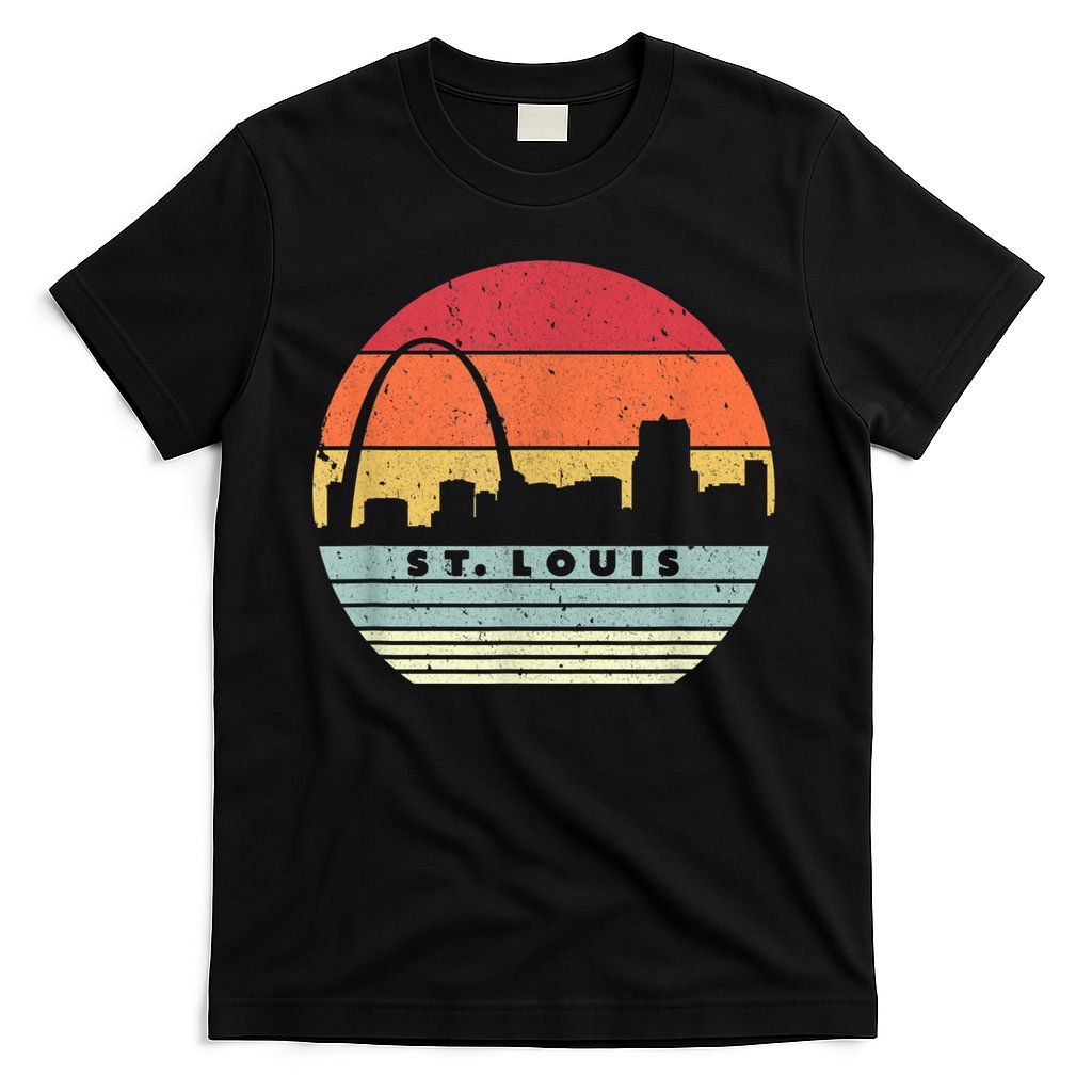 St. Louis Souvenir Shirt. Retro Style USA Skyline T-Shirt