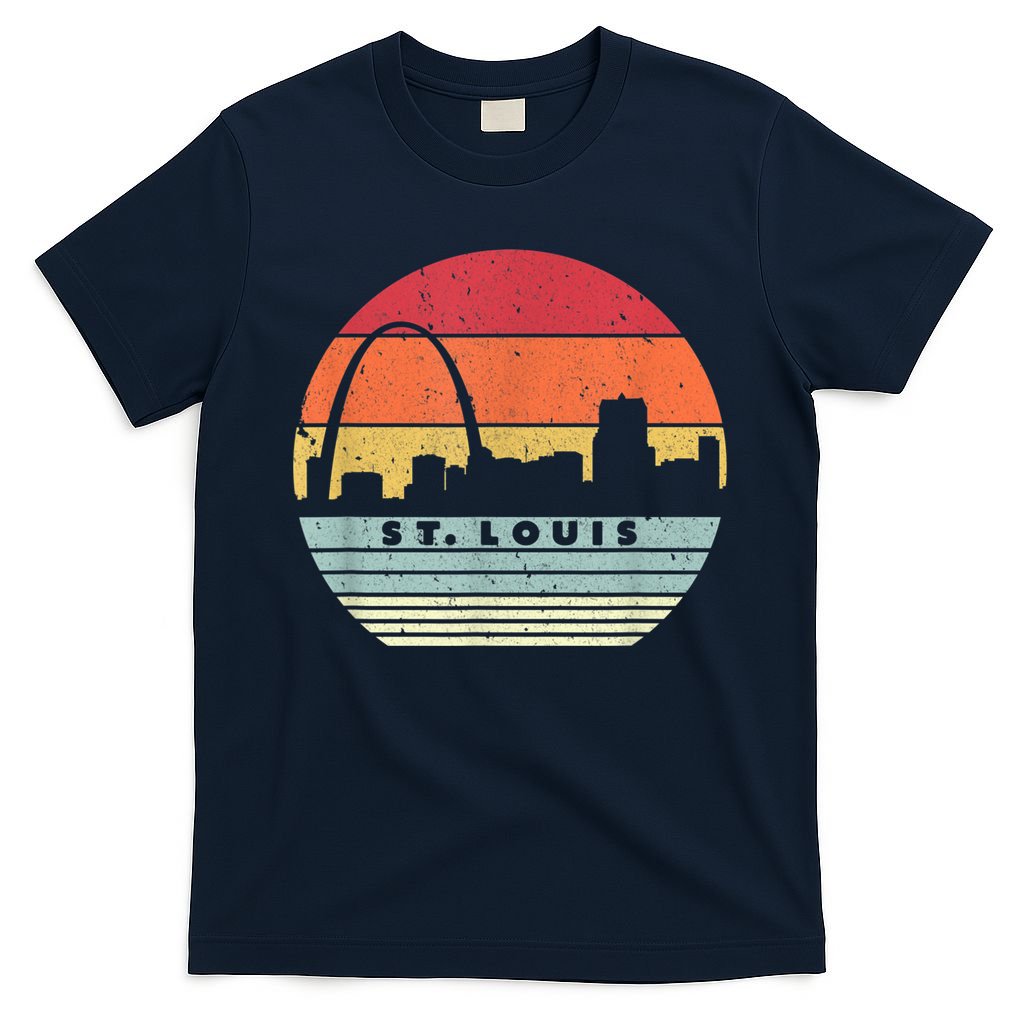 St. Louis Souvenir Shirt. Retro Style USA Skyline T-Shirt