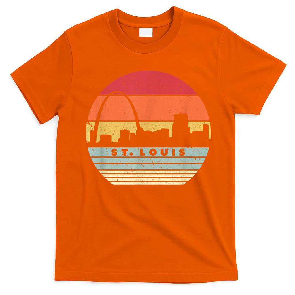 St. Louis Souvenir Shirt. Retro Style USA Skyline T-Shirt