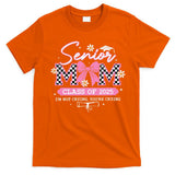 Senior Mom Class Of 2025 Senior 2025 Coquette Bow T-Shirt