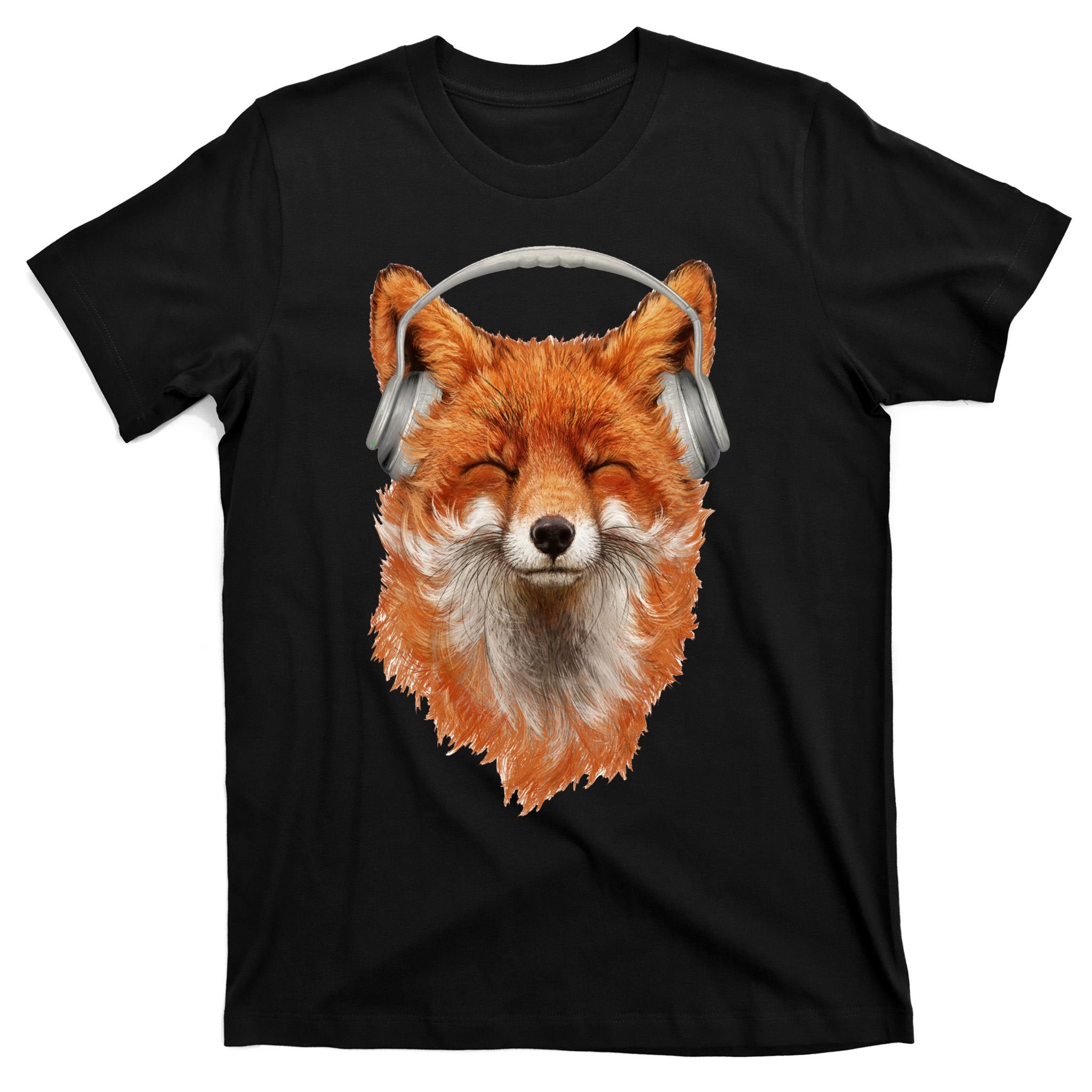 Smiling Musical Fox T-Shirt