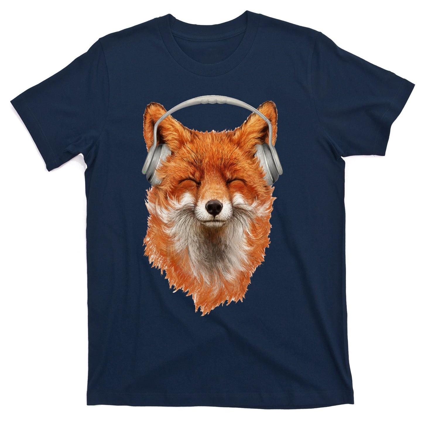 Smiling Musical Fox T-Shirt