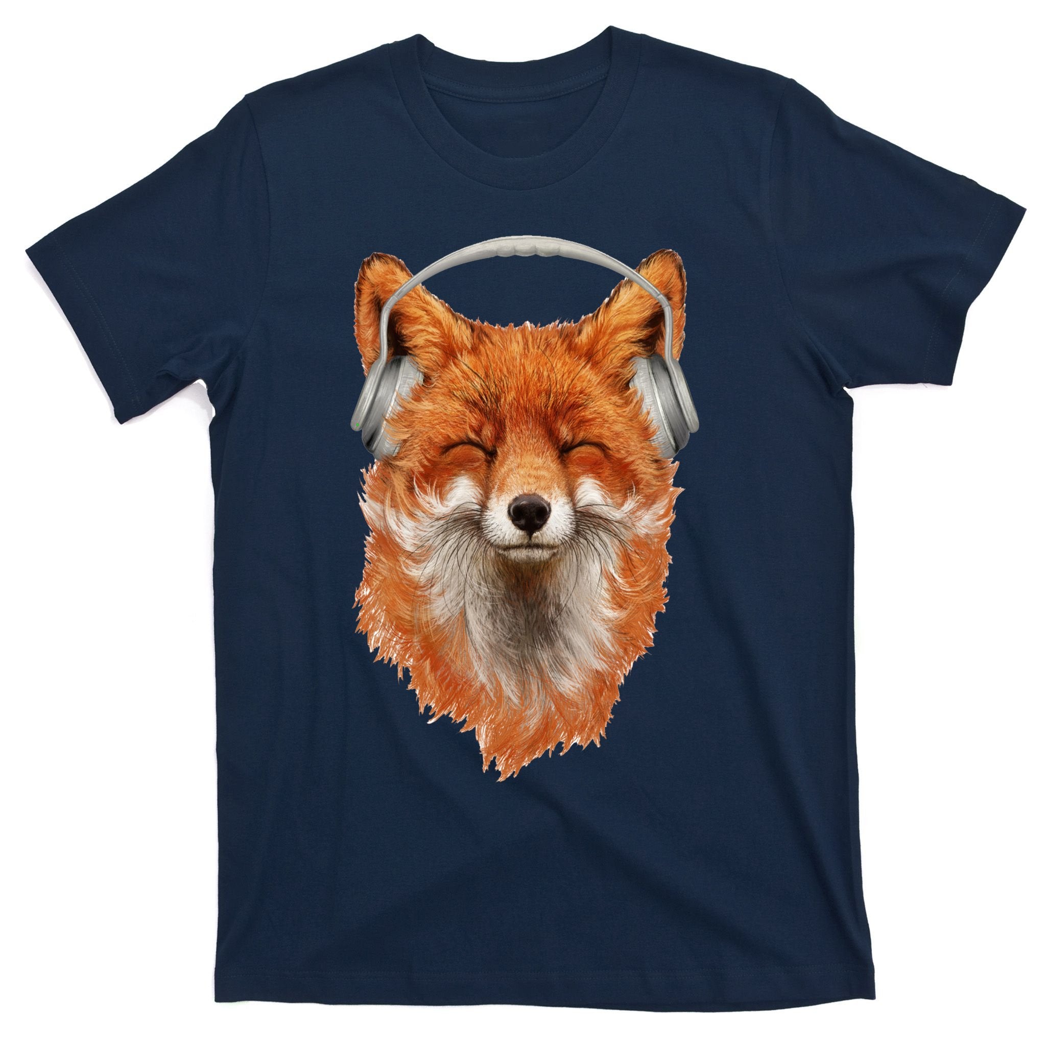 Smiling Musical Fox T-Shirt