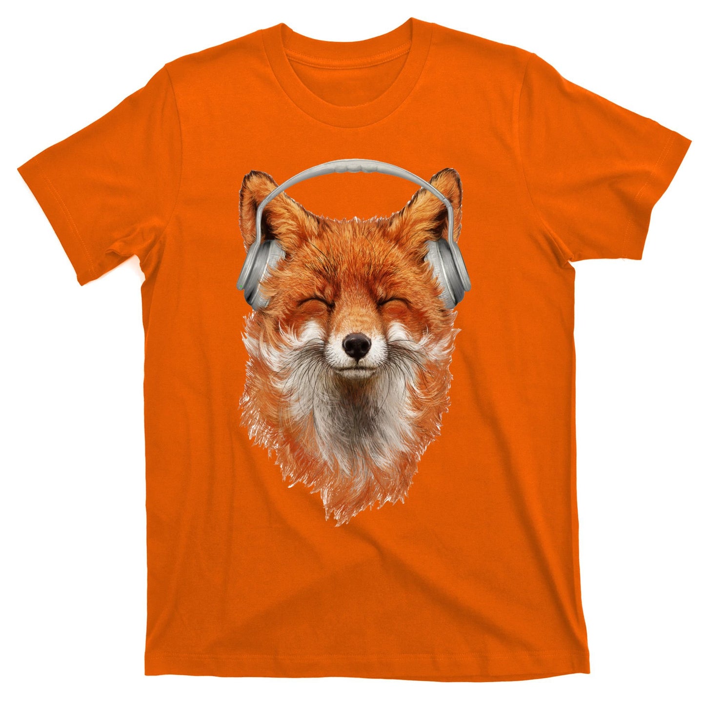 Smiling Musical Fox T-Shirt