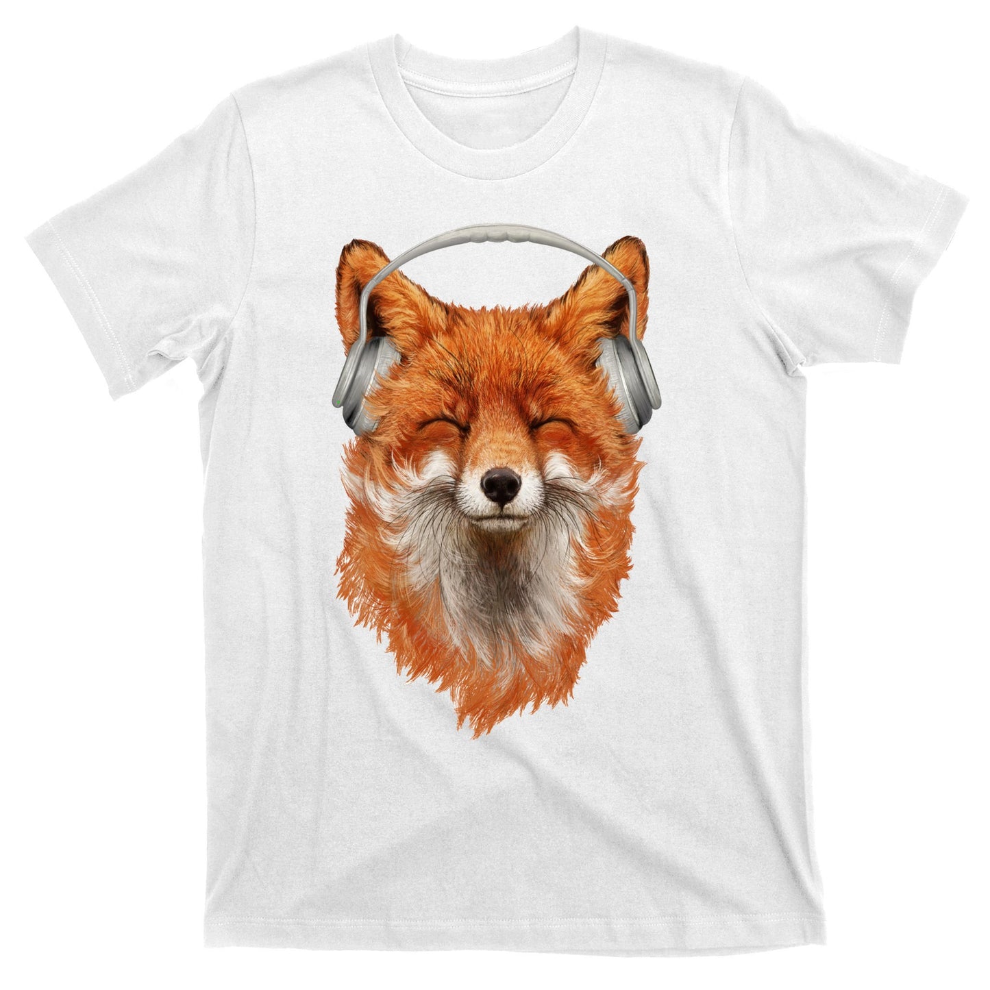 Smiling Musical Fox T-Shirt