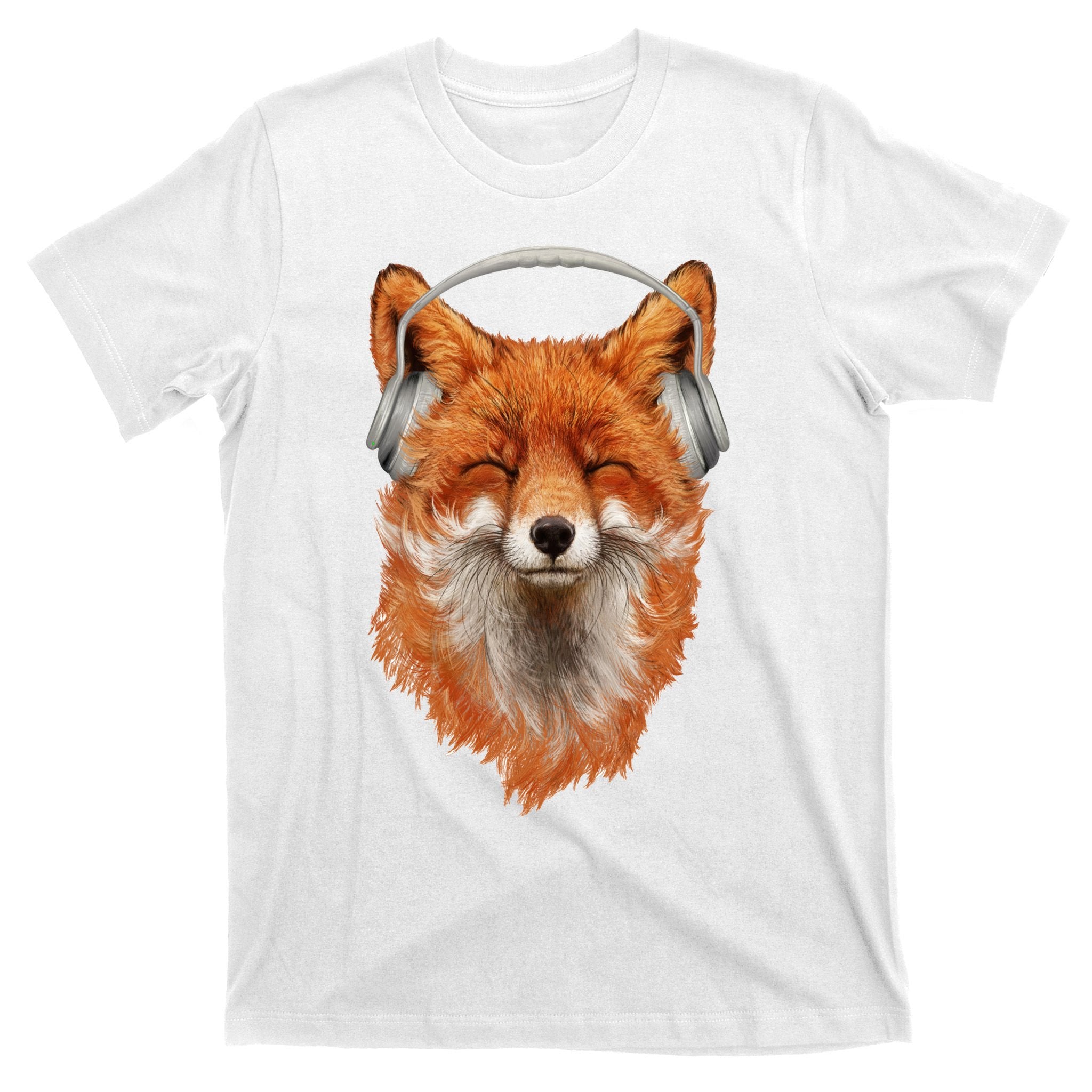 Smiling Musical Fox T-Shirt