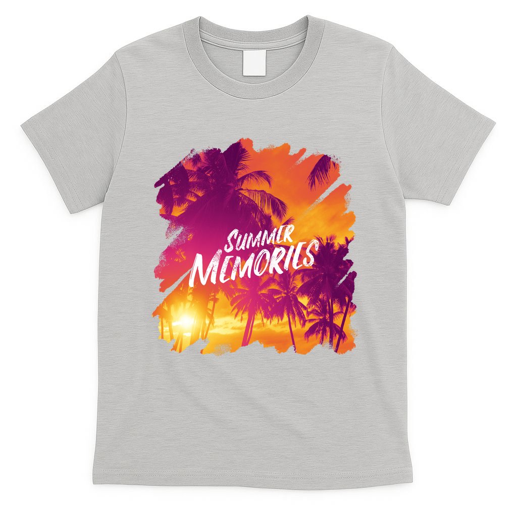 Summer Memories Sunset Beach T-Shirt