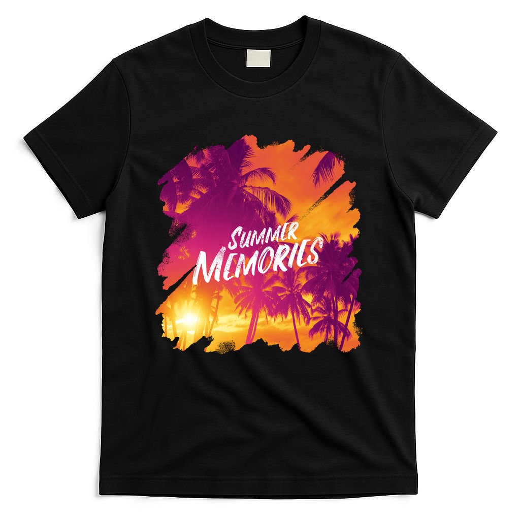 Summer Memories Sunset Beach T-Shirt