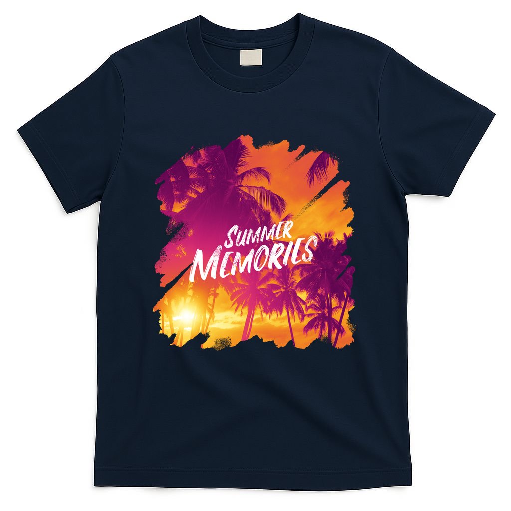 Summer Memories Sunset Beach T-Shirt