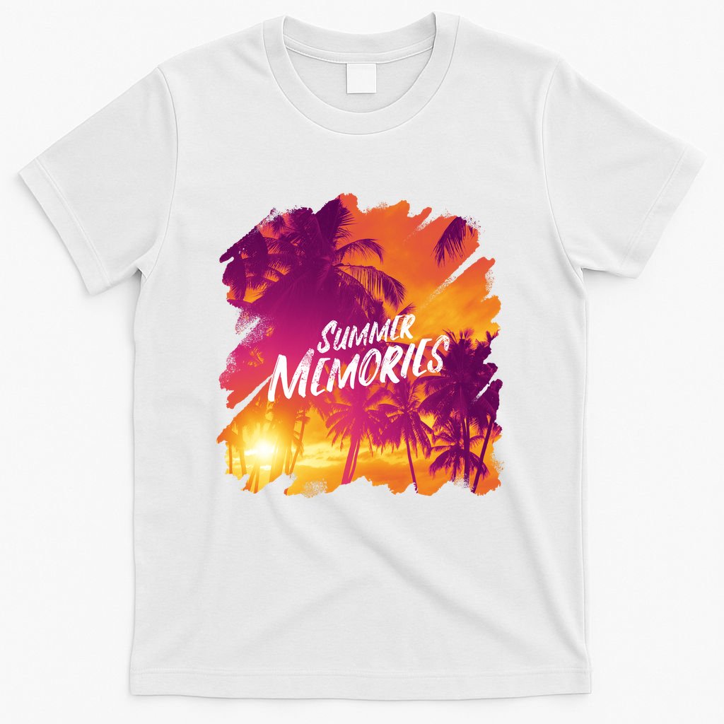Summer Memories Sunset Beach T-Shirt