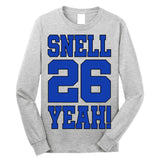 Snell 26 Yeah! Football Long Sleeve Shirt