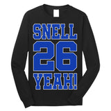 Snell 26 Yeah! Football Long Sleeve Shirt