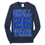 Snell 26 Yeah! Football Long Sleeve Shirt