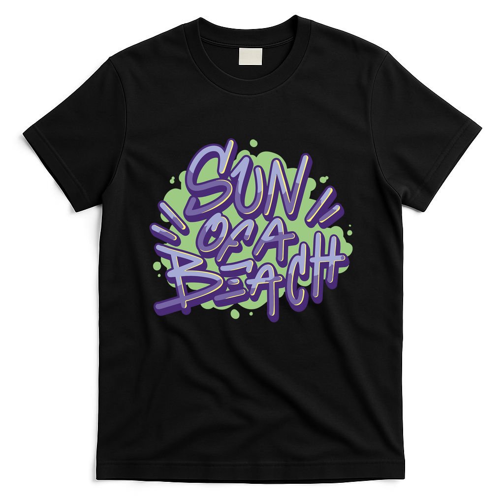 Sun Of A Beach Graffiti Summer T-Shirt