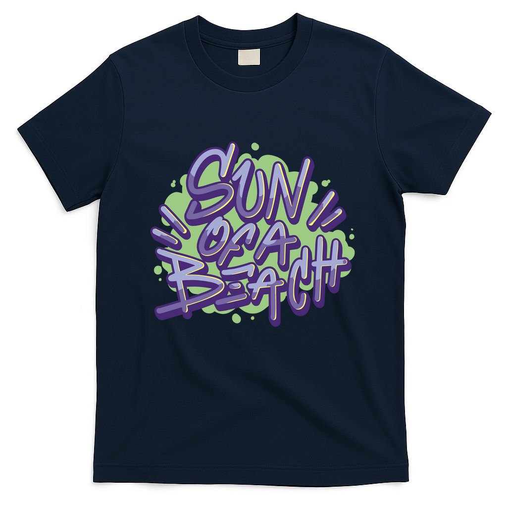Sun Of A Beach Graffiti Summer T-Shirt