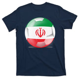 Soccer Ball Country Flag Iran T-Shirt