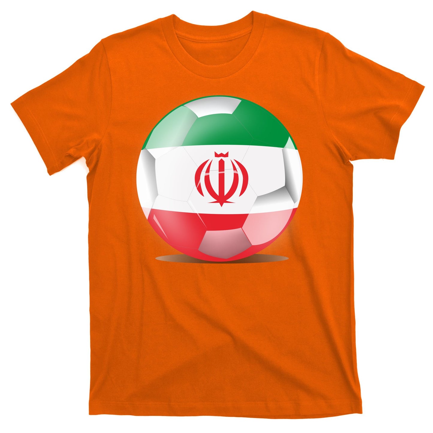 Soccer Ball Country Flag Iran T-Shirt