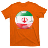 Soccer Ball Country Flag Iran T-Shirt