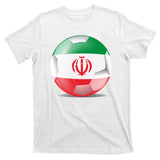 Soccer Ball Country Flag Iran T-Shirt