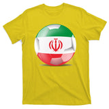 Soccer Ball Country Flag Iran T-Shirt