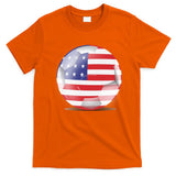 Soccer Ball Country Flag USA T-Shirt