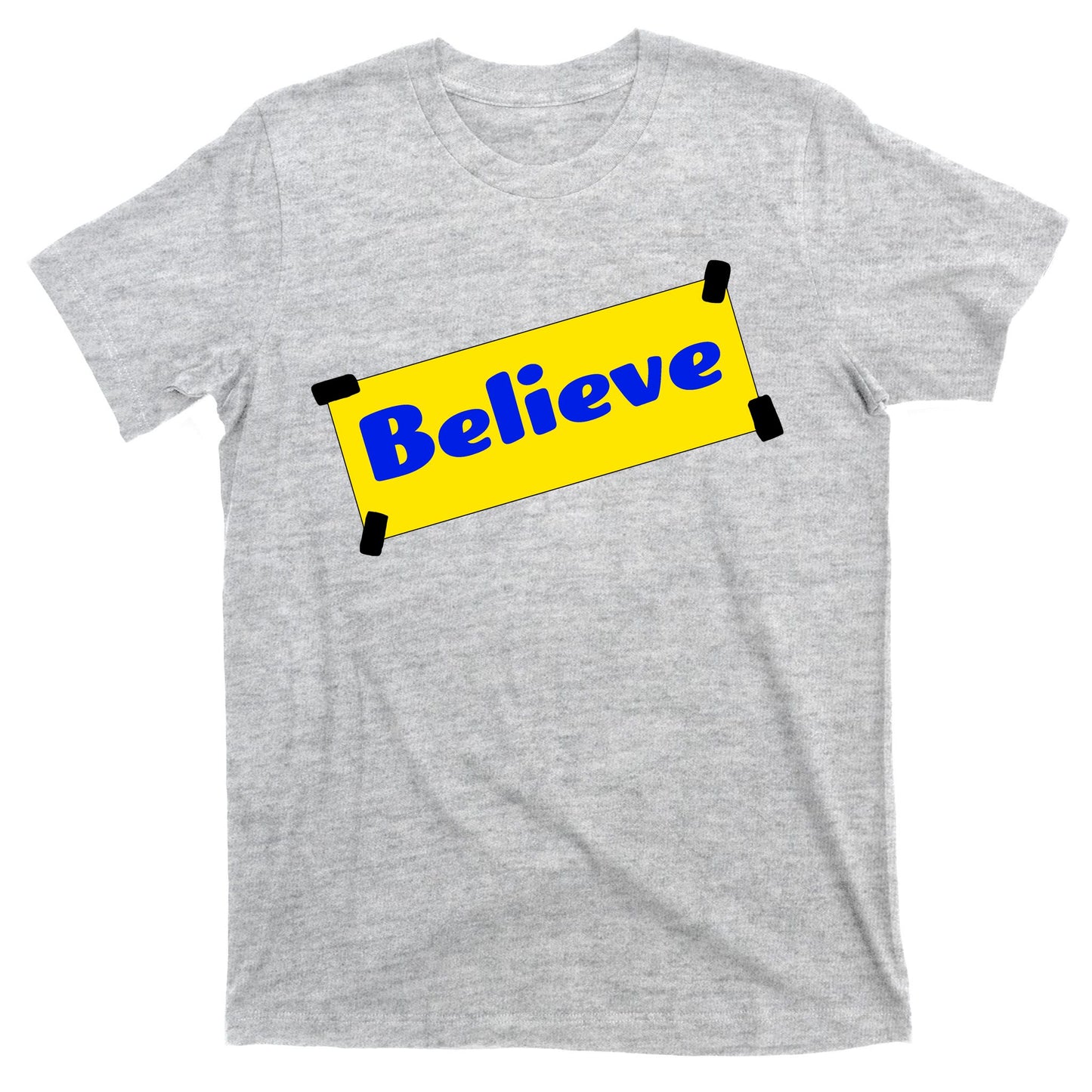 Soccer Believe Faith Coach Richmond Lasso T-Shirt
